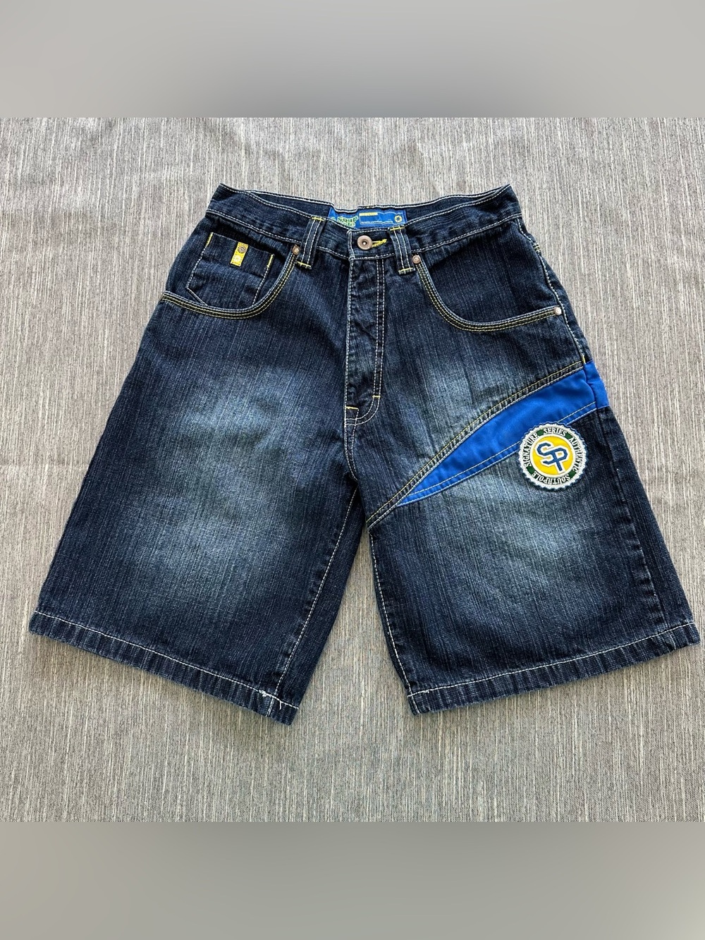 Southpole Baggy Jean Shorts Youth Size 18 (27W 20L) Skater Streetwear